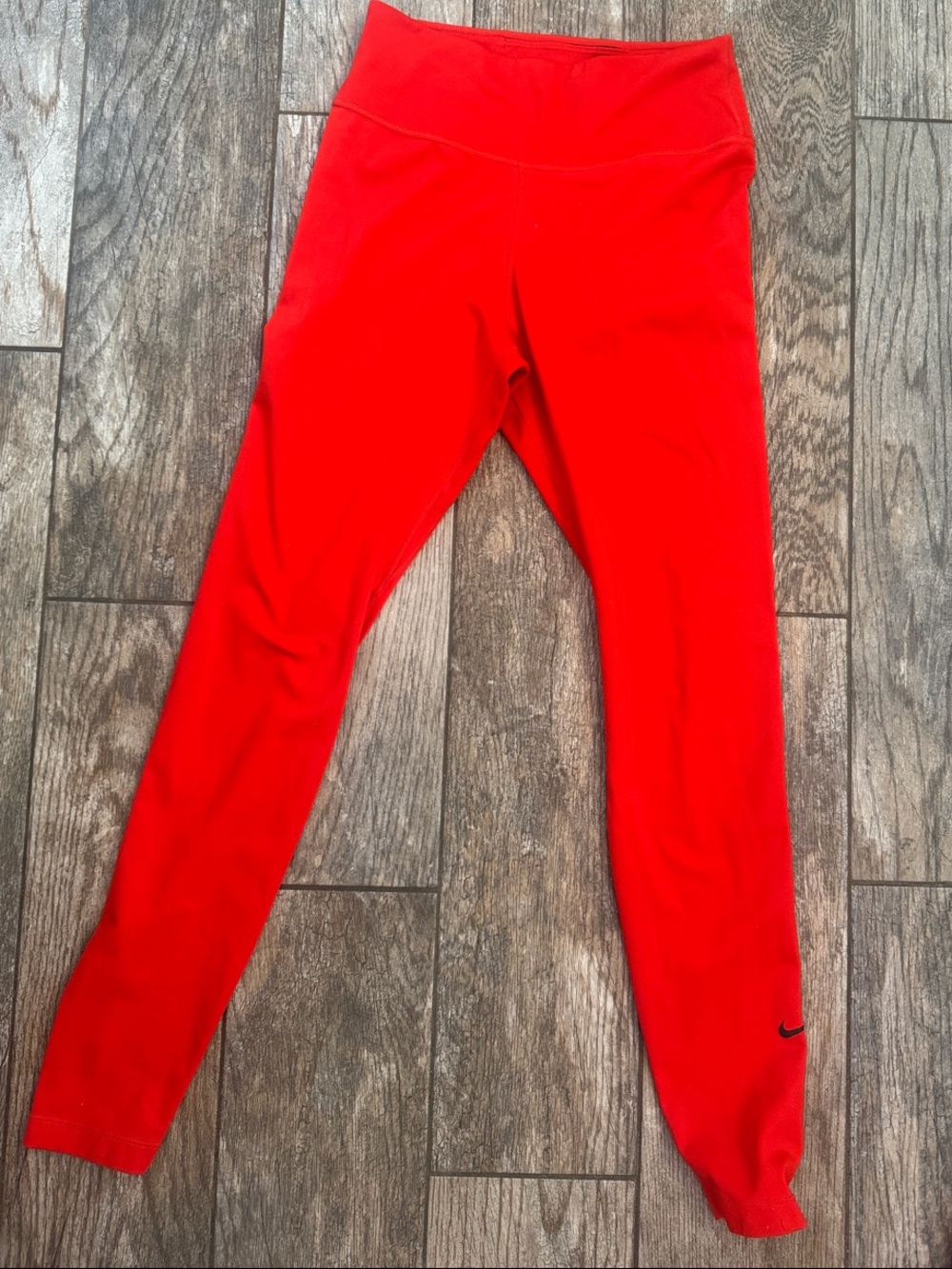 Nike Red Athletic Leggings